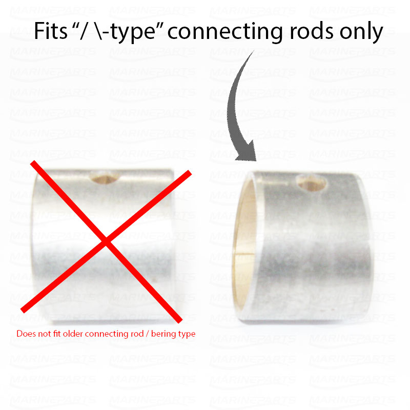 Cylinder liner kit for MerCruiser & BMW Marine 3.0 & 3.6 ltr. diesel engines