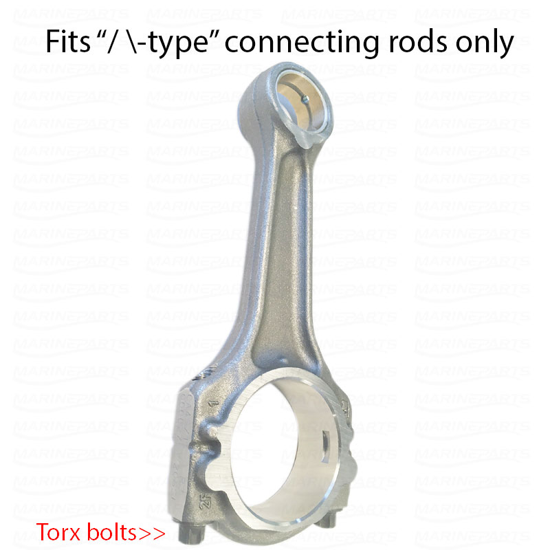 Cylinder liner kit for MerCruiser & BMW Marine 3.0 & 3.6 ltr. diesel engines