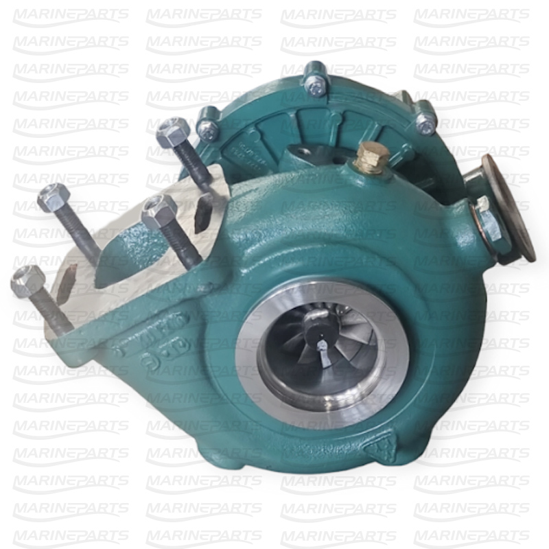Turbocharger for Volvo Penta KAD32 with Billet-Compressor Unit and Stainless Steel Sleeve