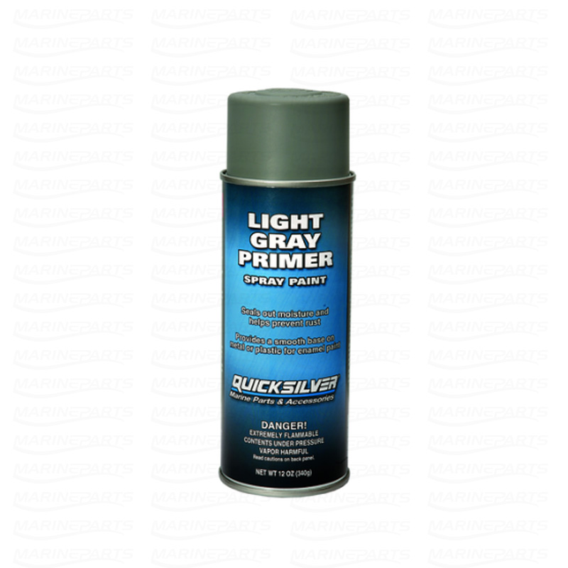 Spray Paint Quicksilver Mercury/MerCruiser Light Gray Primer