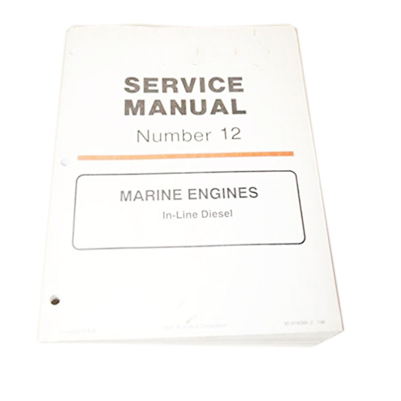 Servicemanual för MerCruiser & BMW marine dieselmotorer