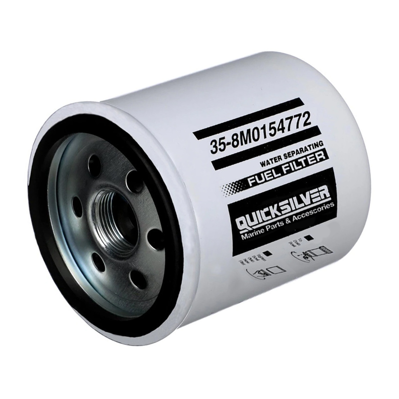 Bränslefilter för Volvo Penta, OMC inombordare och Johnson/Evinrude utombordare 10 micron Premium Quicksilver
