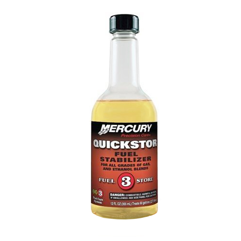 Quicksilver Quickstor Fuel Stabilizer Before Long-Term Storage 355ml