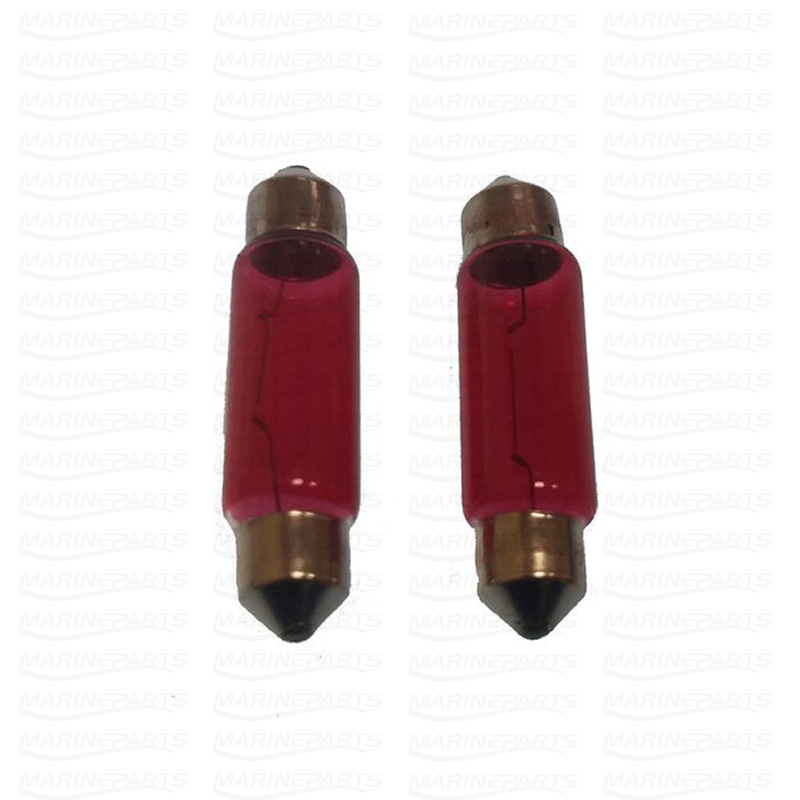 BULB 12V. 8W. RED