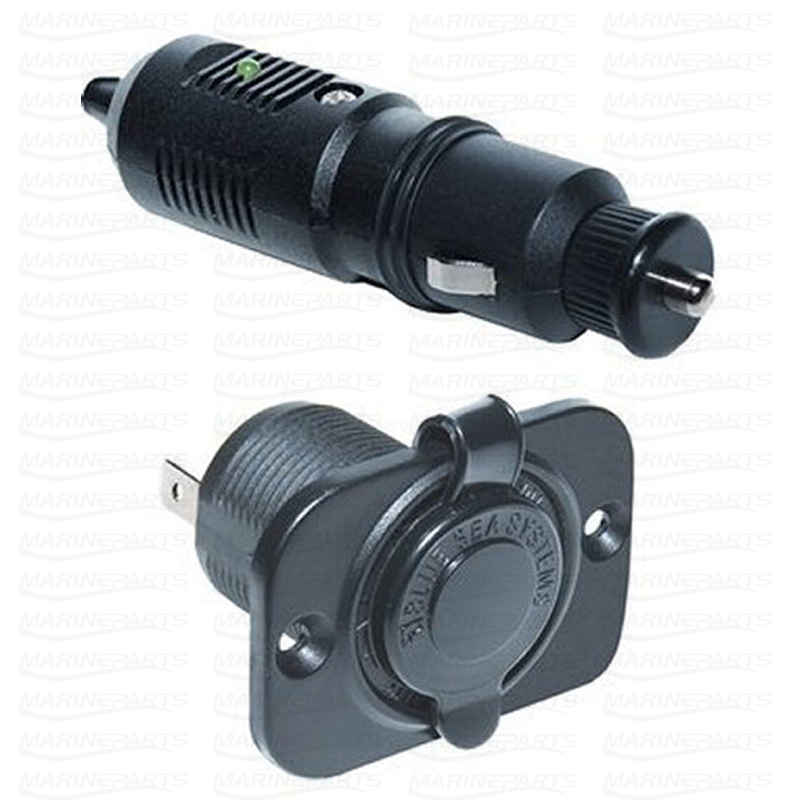 12V DC Plug and Dash Socket (PN 1010 and 1011)