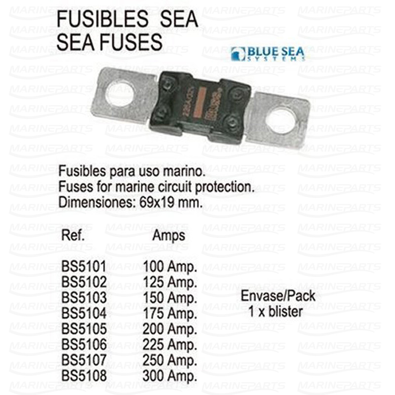 Fuse MEGA 250 Amp/32 Volt