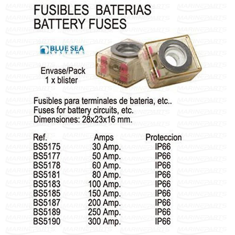 BATTERY SWITCH FUSE 50A