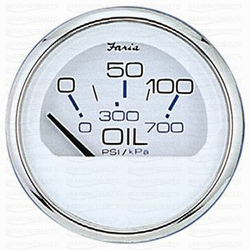 OIL PRESSURE GAUGE 80 PSI, marineparts.eu