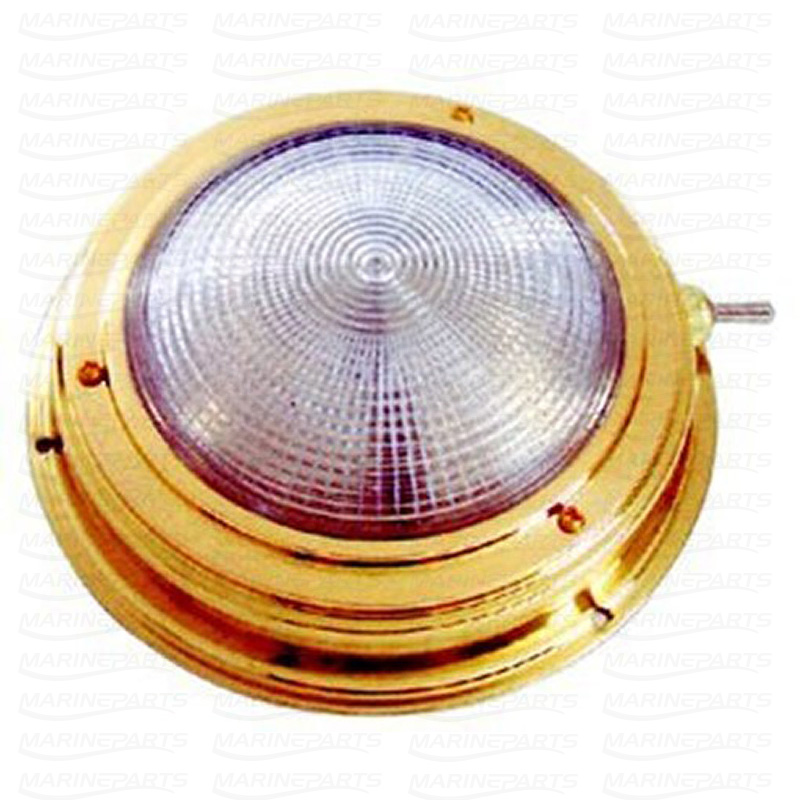 DOME LIGHT BRASS 5