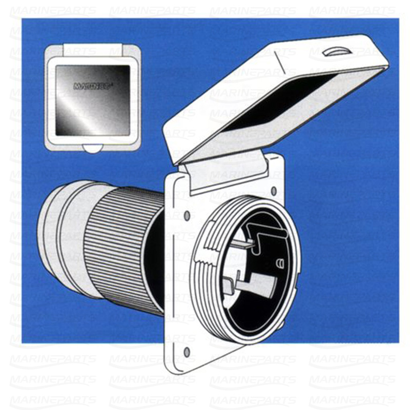 POWER INLET 50A 125V 3C