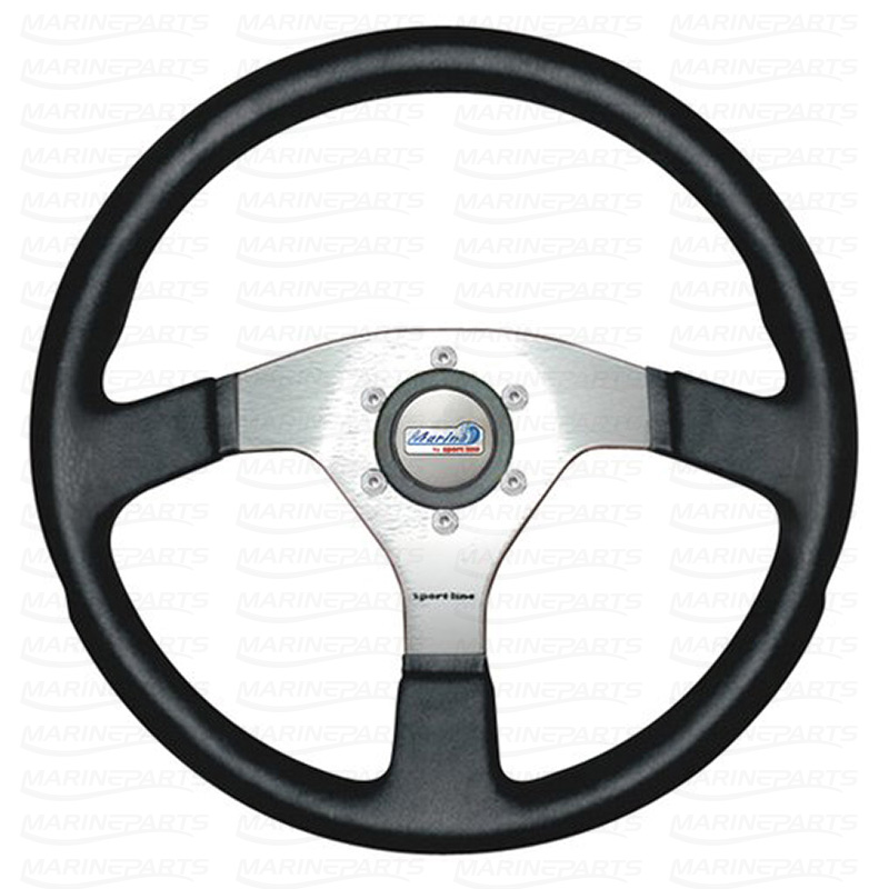 STEERING WHELL MARINA 350mm BLACK