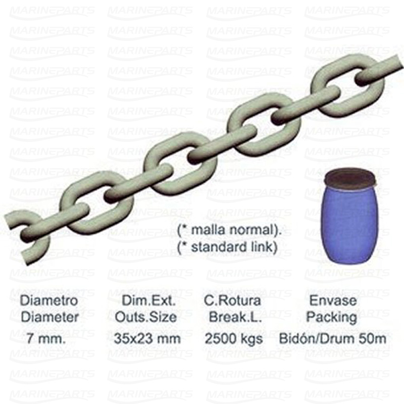 ANCHOR CHAIN CALIBRATED␣