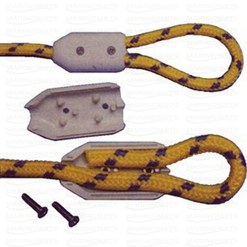 ROPE CLAMPS  6/8mm. (PAIR)