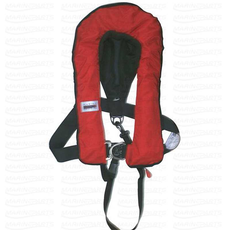 INFLATABLE LIFE JACKETS W/HARNESS 275 N ISO RED