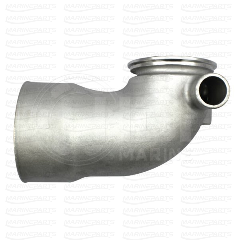 Exhaust Elbow in Stainless Steel for Yanmar 6LY, 6LYA, 6LY2, 6LY3 diesel engines HDI Marine Premium