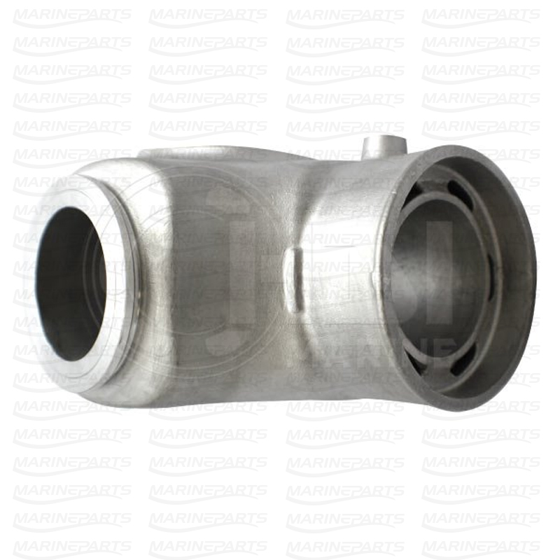 Exhaust Elbow in Stainless Steel for Volvo Penta D4 diesel engines HDI Marine Premium