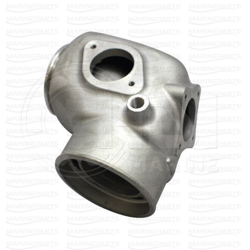 Exhaust Elbow in Stainless Steel for Volvo Penta D4 diesel engines HDI Marine Premium