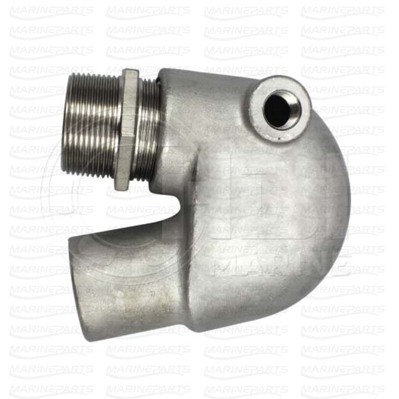 Exhaust Elbow in Stainless Steel for Yanmar 2GM, 3GM, 3HM diesel engines HDI Marine Premium