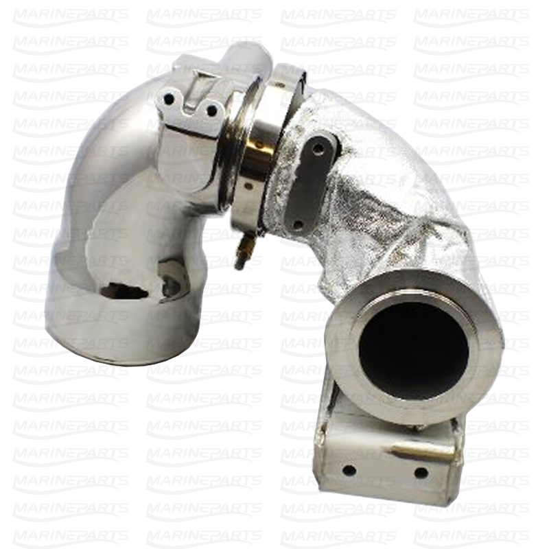 Exhaust System in Stainless Steel for Yanmar 6LY, 6LYA, 6LY2, 6LY3 diesel engines HDI Marine Premium