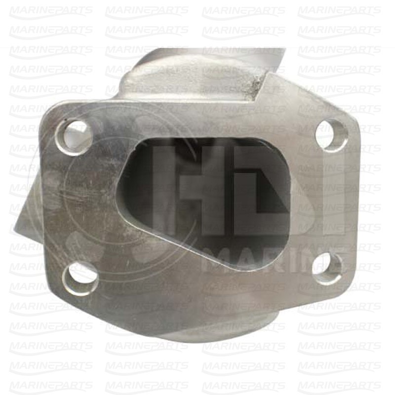 Exhaust Elbow in Stainless Steel for Volvo Penta D255, MD22 diesel