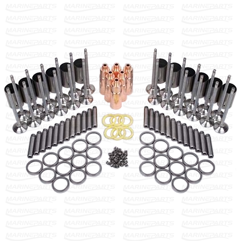 Overhaul Kit Cylinder Head for Volvo Penta 44, 300 Diesel Engines SLP