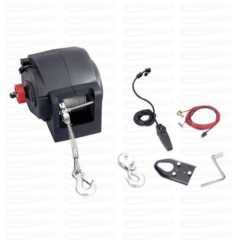 ROLLING POWER WINCH 6000 lbs, 12V