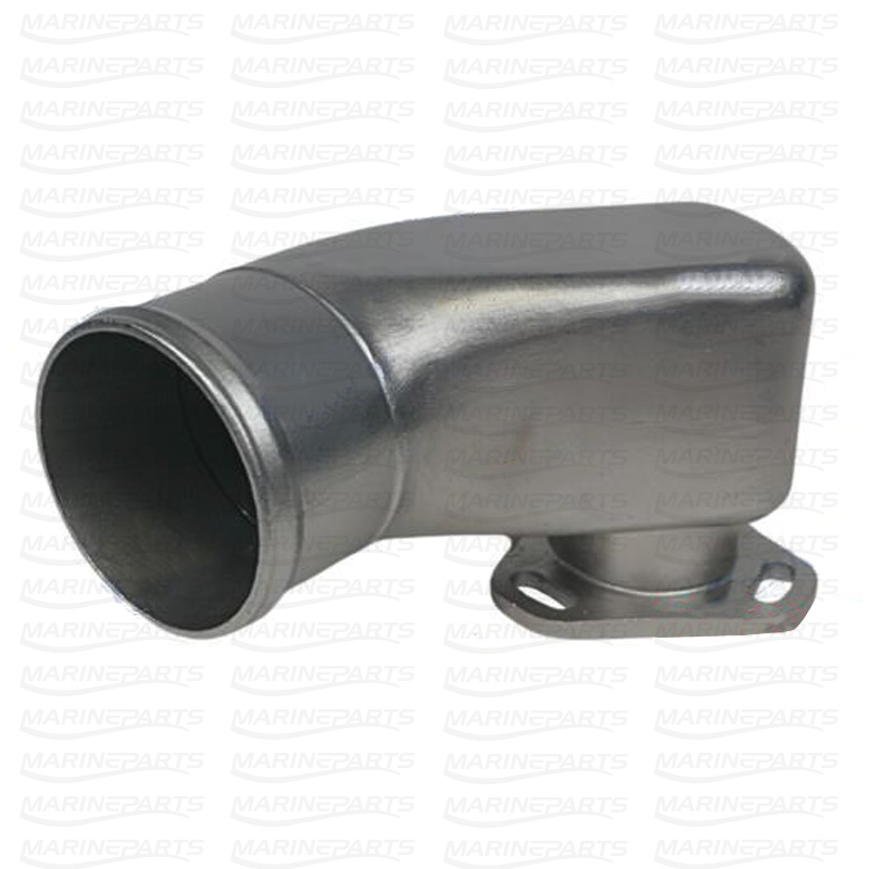Exhaust Elbow in stainless steel for Yanmar 4JH, 4JH2 diesel engines