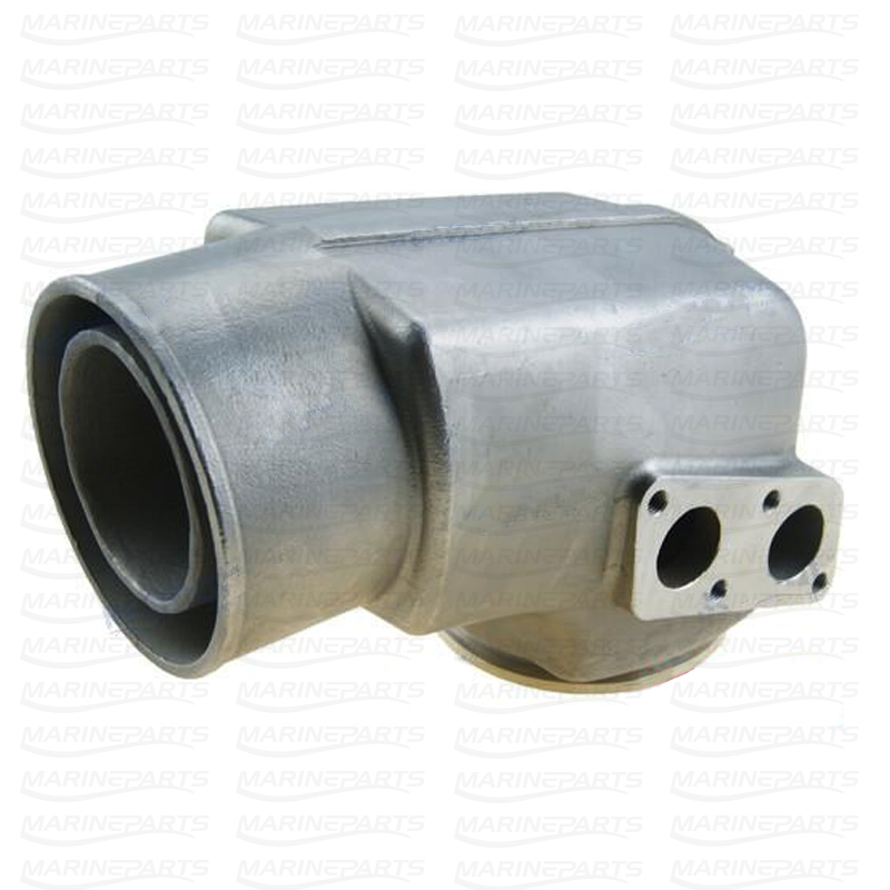 Exhaust Elbow / Bend for Volvo Penta 31, 41 in stainless steel