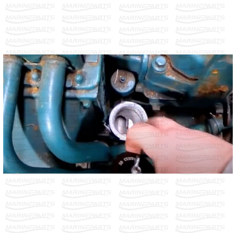 Crankcase ventilation upgrade kit for Volvo Penta 31-41 diesel engines