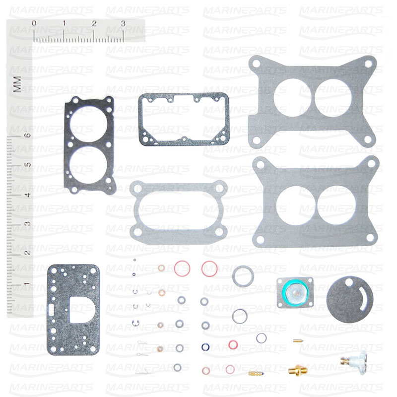 Carburetor Kit for Volvo Penta 2-port HOLLEY