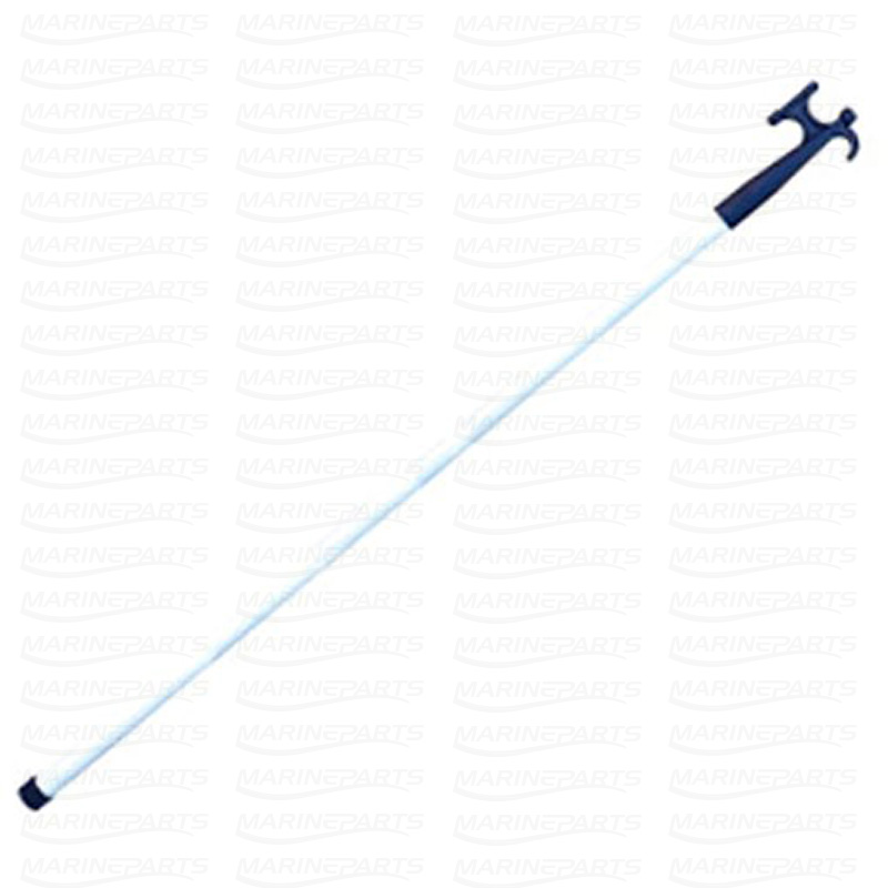 BOAT HOOK - COATED ALU WHITE - FIXED 1.80m