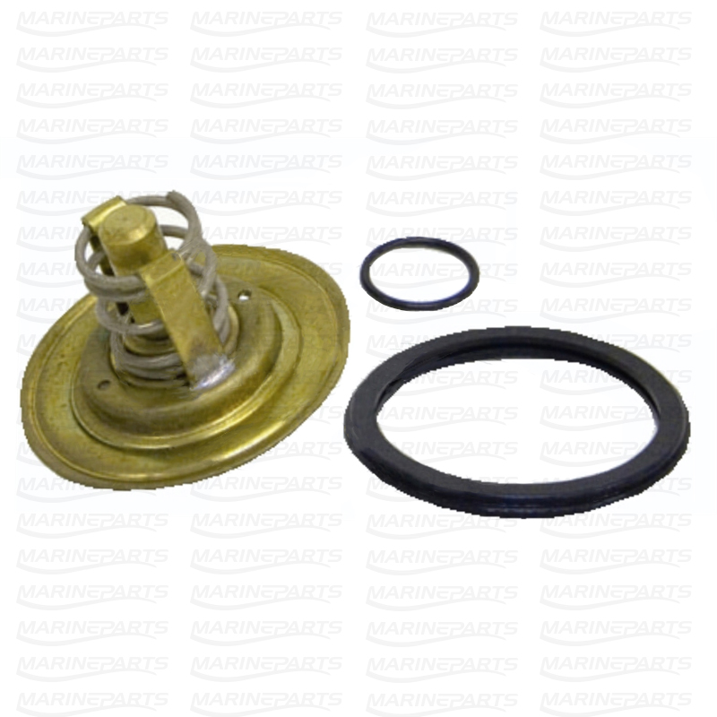 Thermostat Kit 60° For Volvo Penta AQ140, MB10, MD6, MD7 Inboards ...