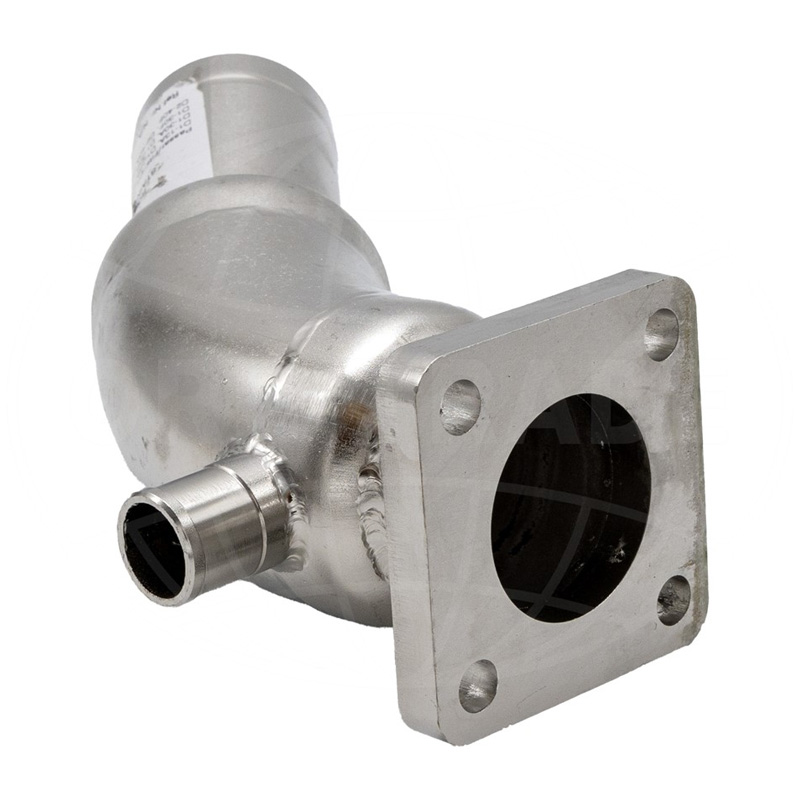 Exhaust elbow stainless for Volvo Penta 2010, 2020, 2030, 2040, D1, D2