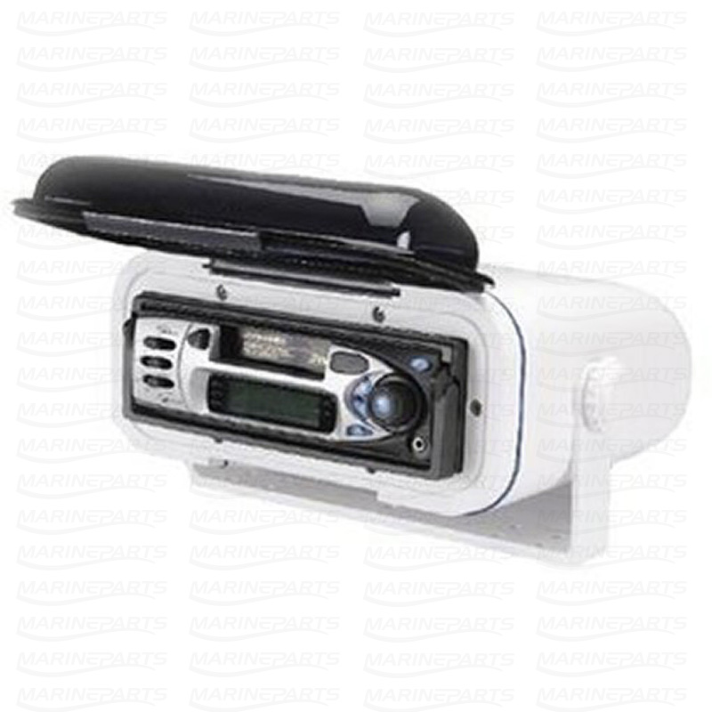 STEREO WEATHER ENCLOSURE (White)