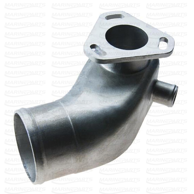 Exhaust elbow for Yanmar 4JH, 4JH2 diesel engines, stainless steel version