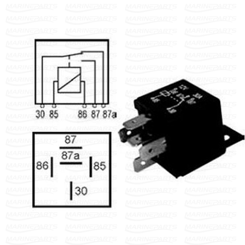 Rele for Volvo Penta trim motor