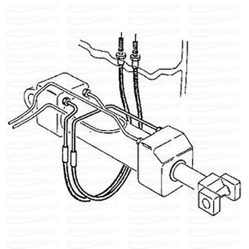 Hydraulic hose kit for Volvo Penta