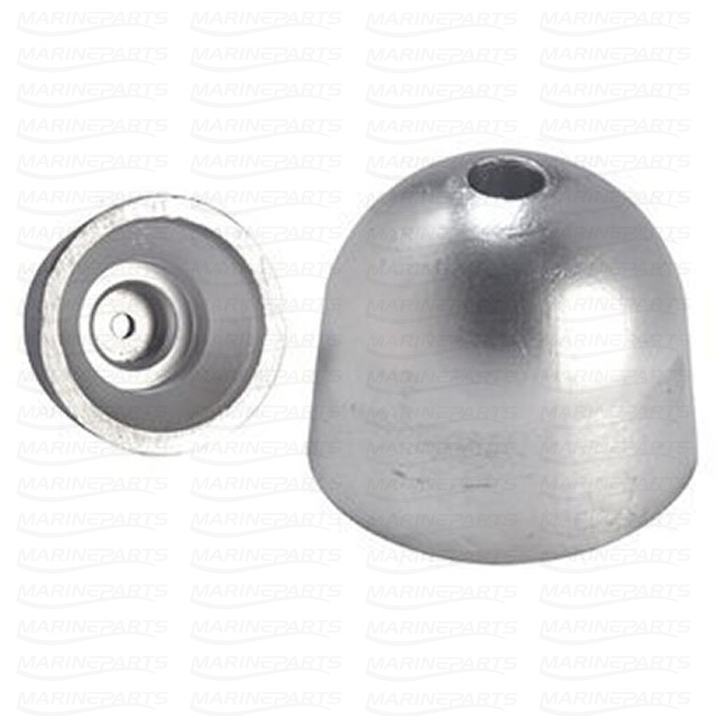 Anode Zinc, conical propeller nut with stainless steel insert -  BCS