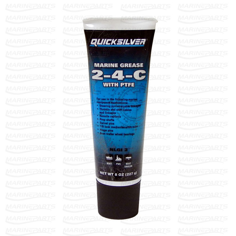 Quicksilver 2-4-C Universalfett med teflon Marine Lubricant tube 227g