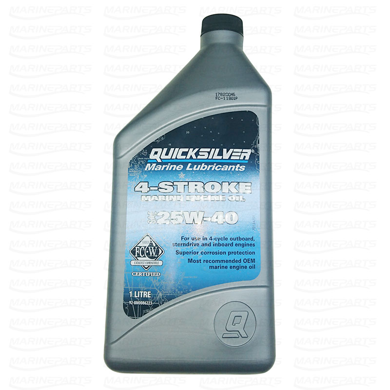 Moottoriöljy Quicksilver 25W-40 1L