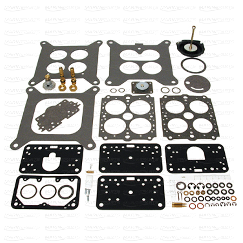 Carburetor Kit for Mercruiser, OMC & Volvo Penta (Holley 4-bbl carburetor) 