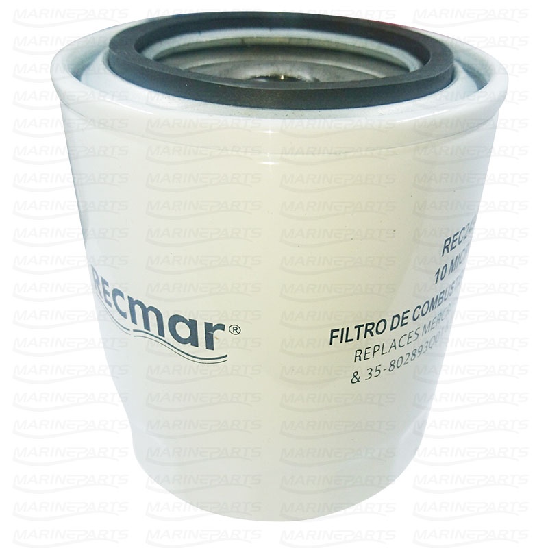 Water separating fuel filter spin-on 10 micron