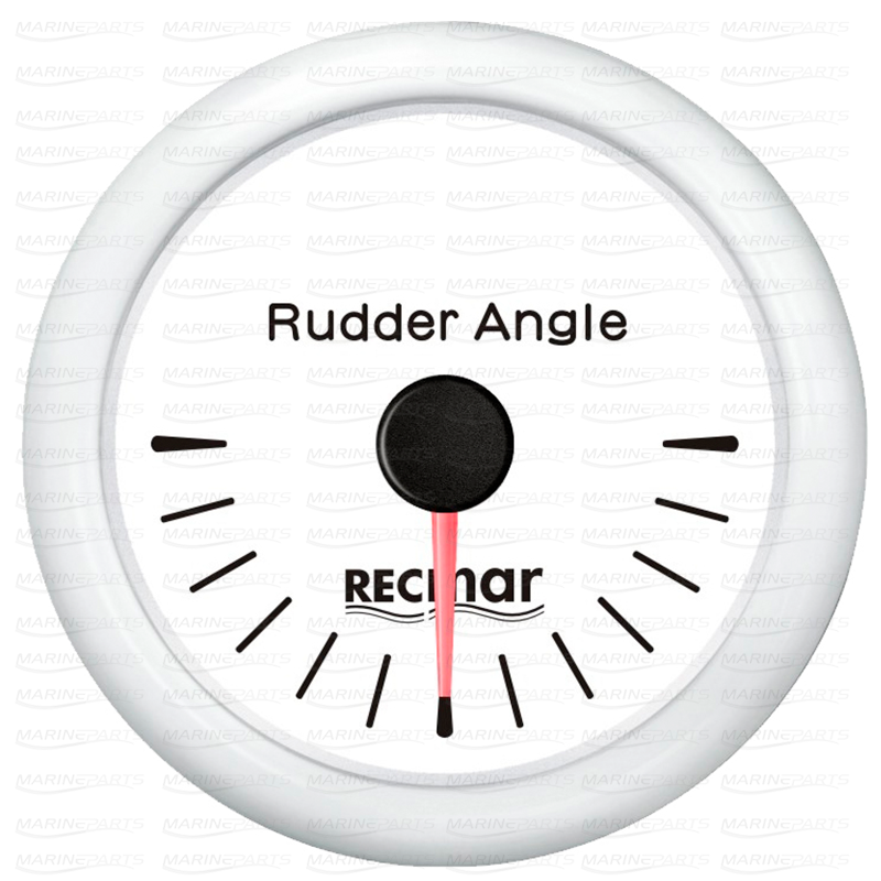 Rudder Angle Gauge 0/190 White