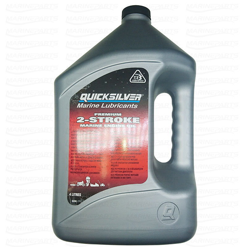 2-Stroke Oil Quicksilver Premium TCW-3 3.78L