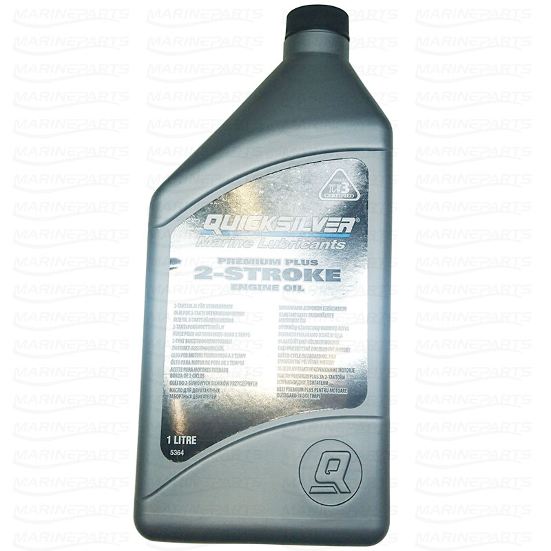 2-Stroke Oil Quicksilver Premium Plus TC-W3 1L