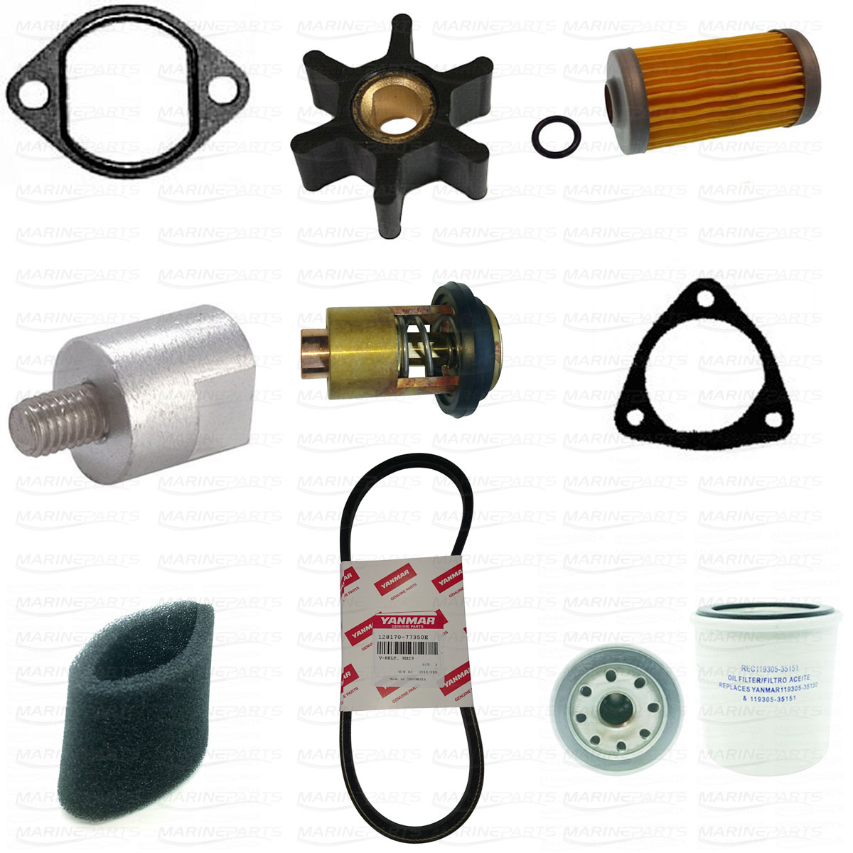 Service Kit for Yanmar 1GM, 1GM10