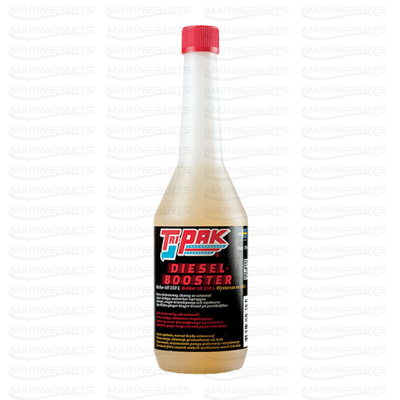 Tri-Pak Diesel Booster 500ml pullo 350 litraan dieseliä