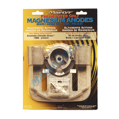 Anode Kit Magnesium for MerCruiser Bravo 1 sterndrives