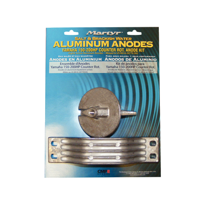 Aluminium Anode Kit Yamaha 150-200 hp Counter Rotation