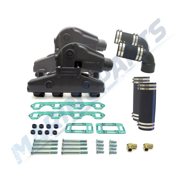 Exhaust manifold convert kit OMC FORD 302/351 V8